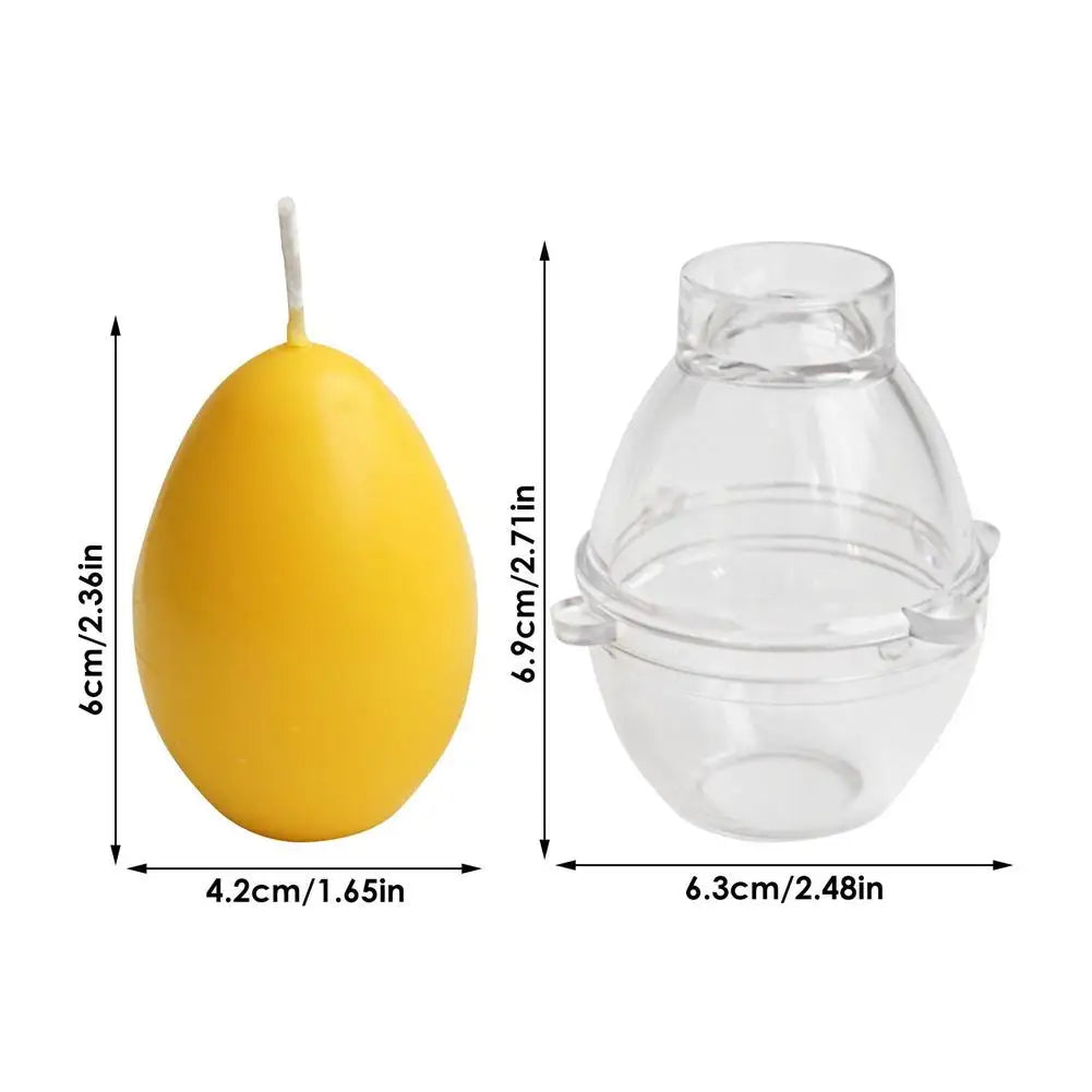 Handmade Candle Mold Egg Shape