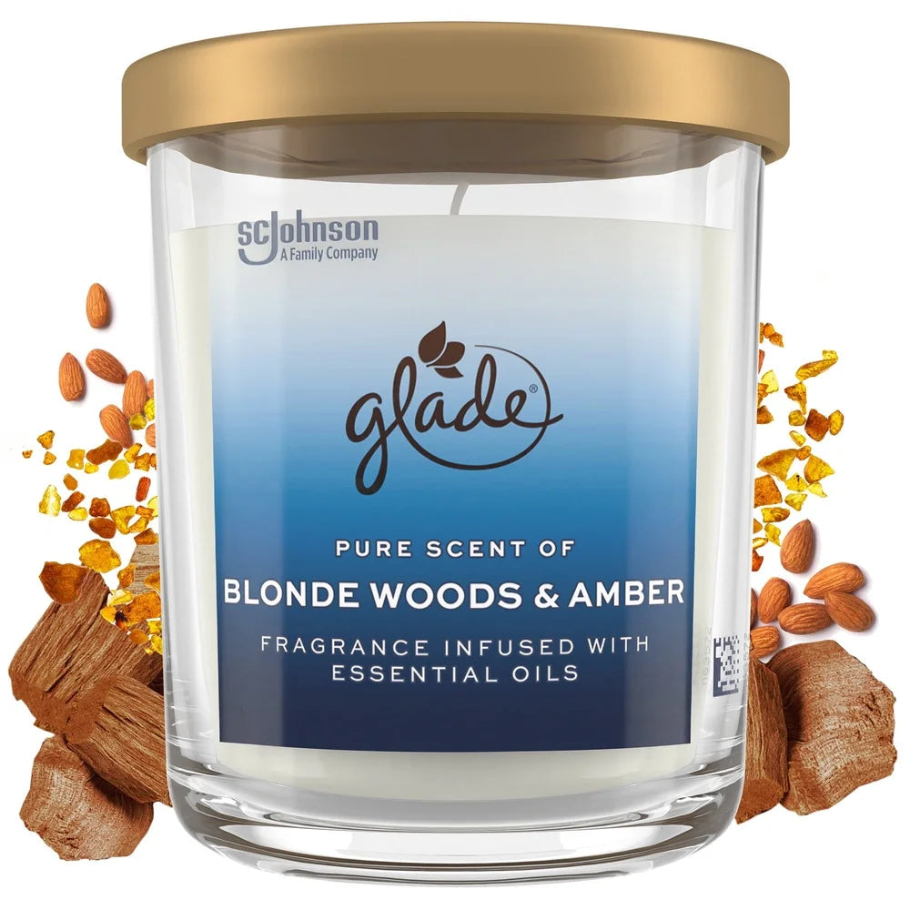 Large Jar Scented Candle Blonde Woods