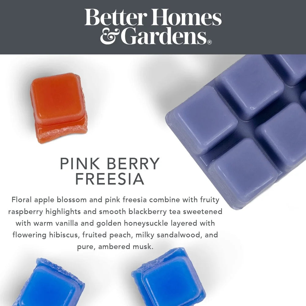 Pink Berry Freesia Scented Wax Melts 5-Pack