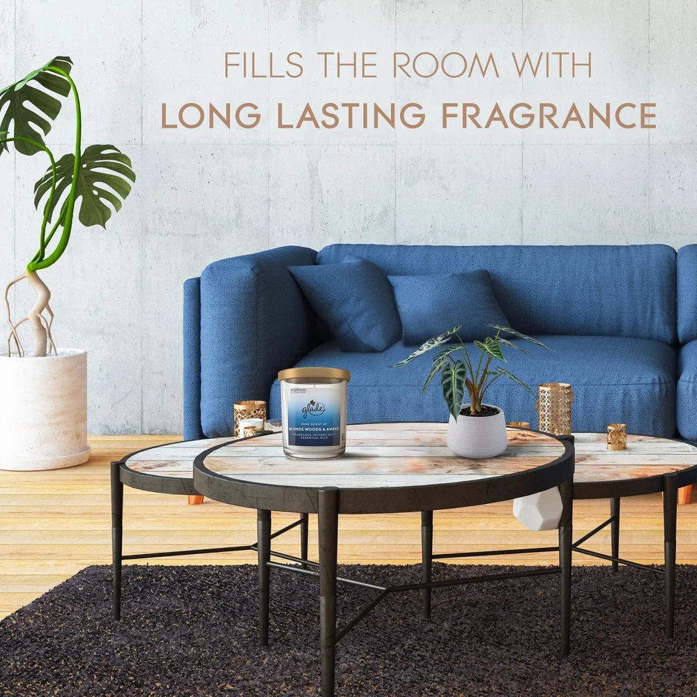 Large Jar Scented Candle Blonde Woods