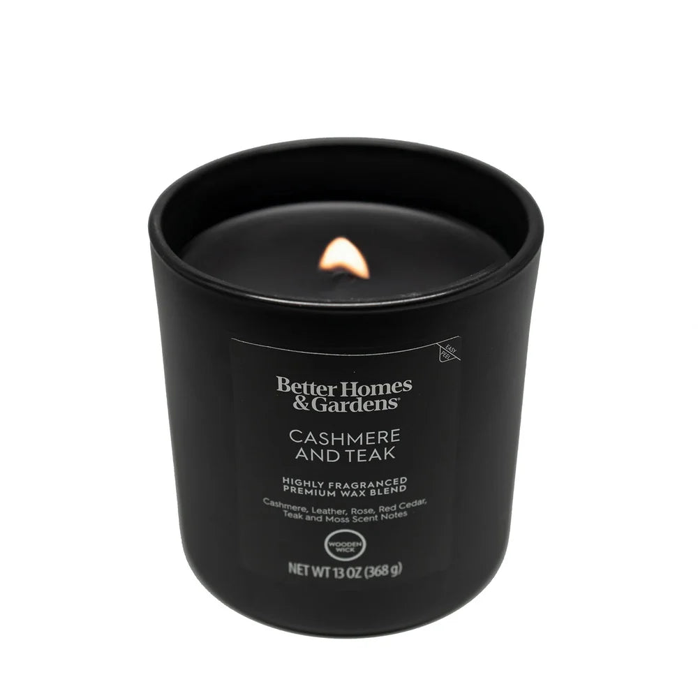 Scented Wooden Wick Jar Candle 13oz