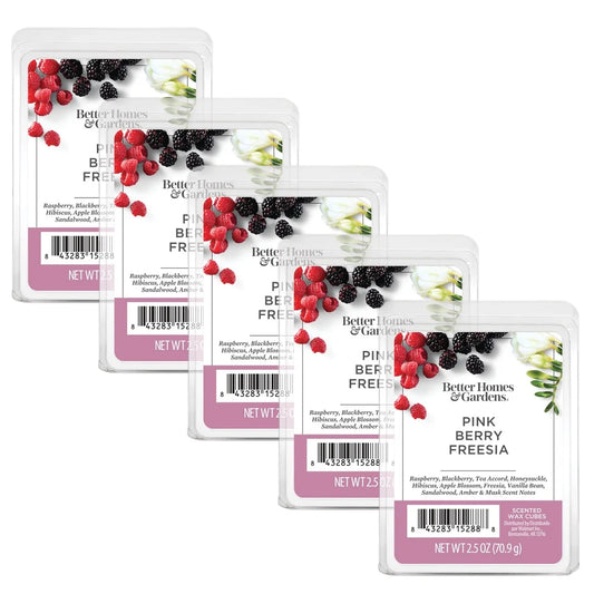 Pink Berry Freesia Scented Wax Melts 5-Pack