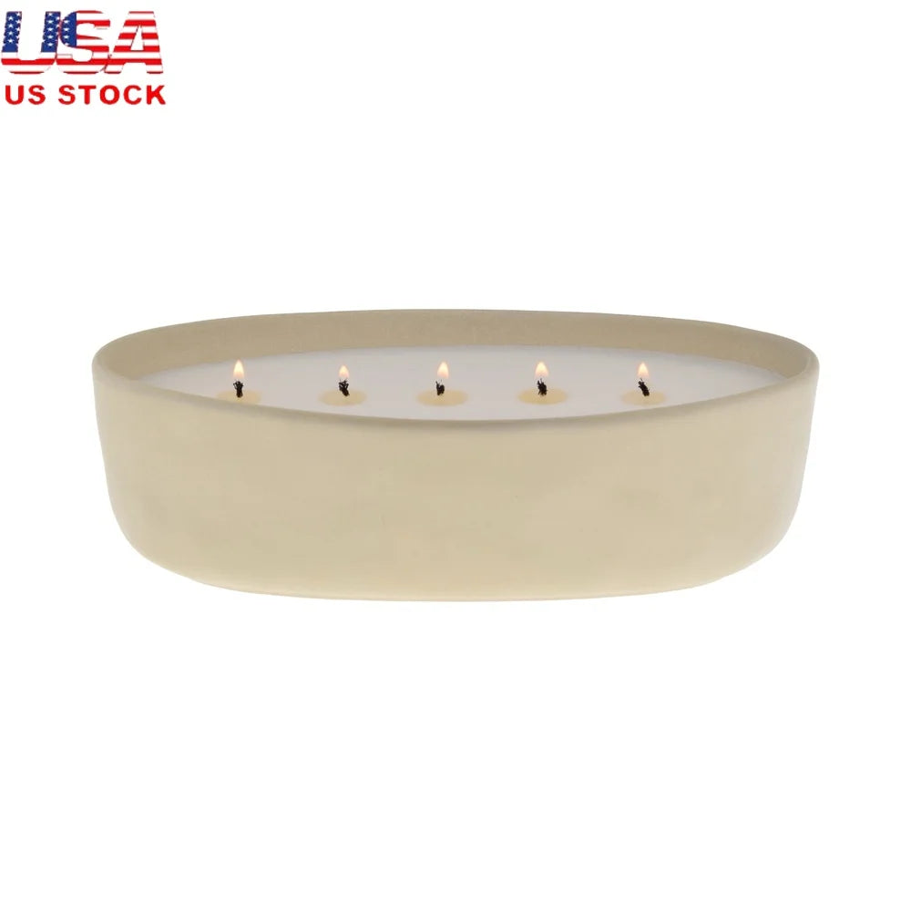 Oversized 5-Wick Paraffin Blend Candle