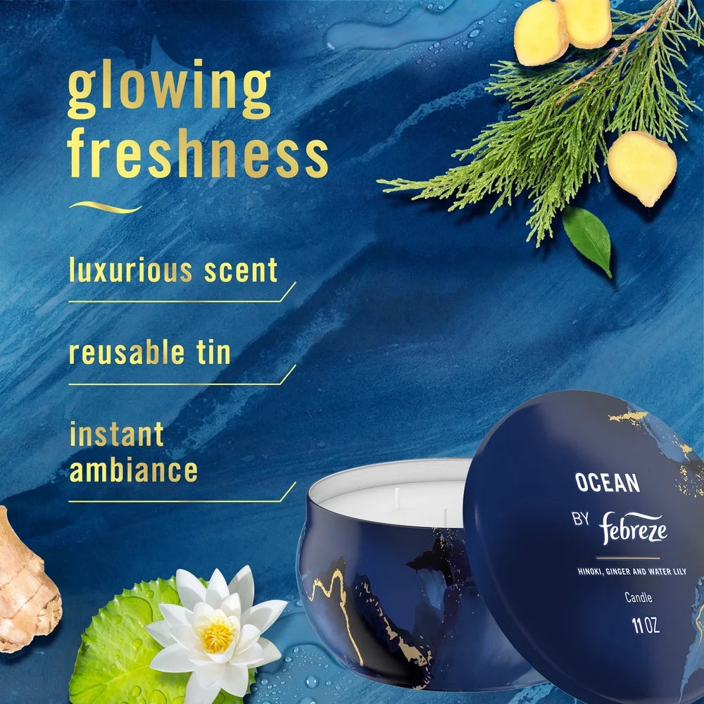 Scented Candle Ocean Aroma 11oz