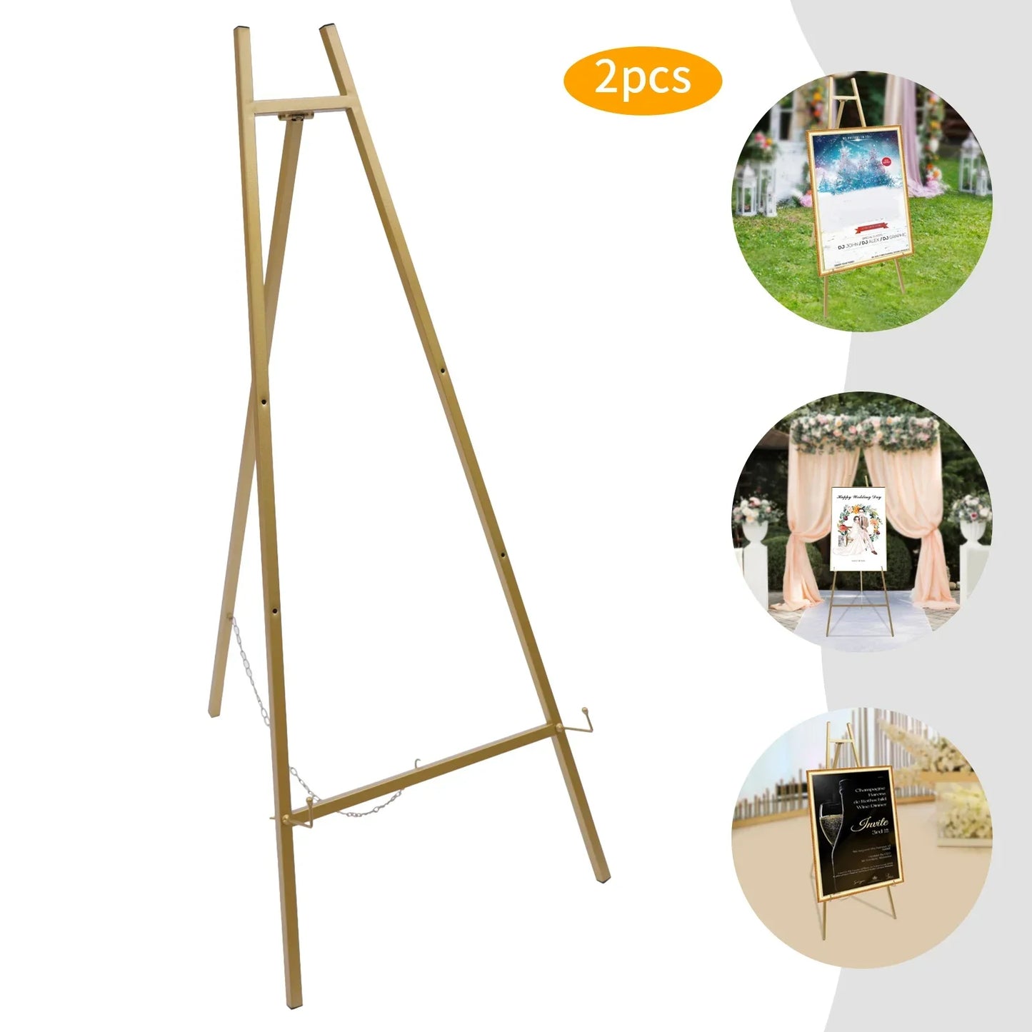 2 Pack Easel Stands