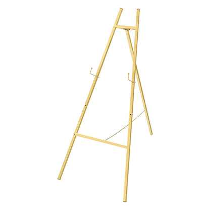 2Pcs 50*62*104cm Gold Tall Steel Pipe Floor Easel