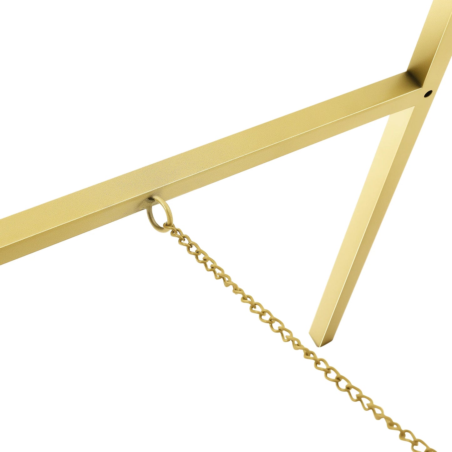 2Pcs 50*62*104cm Gold Tall Steel Pipe Floor Easel