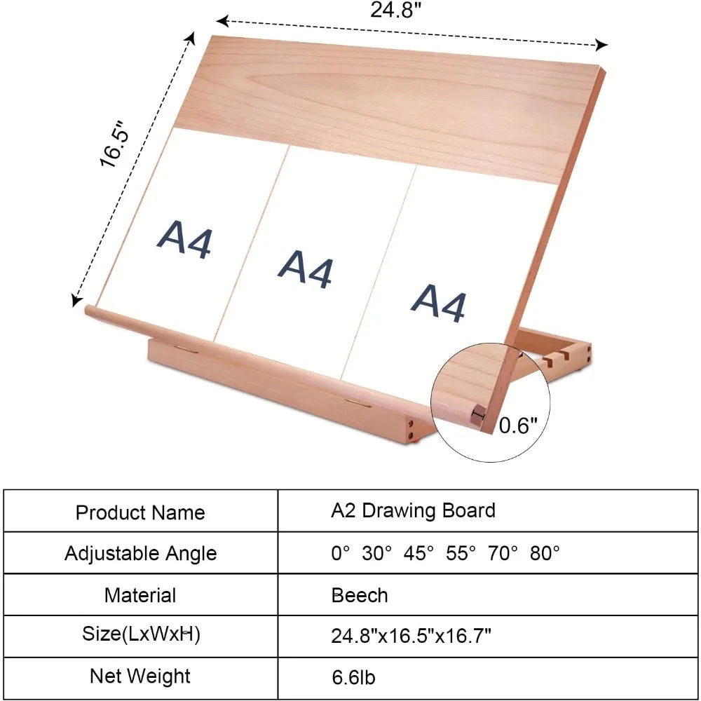 Large Artist Drawing & Sketching Board