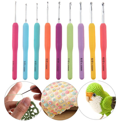 Colorful Knitting Tool Soft Crochet Hook