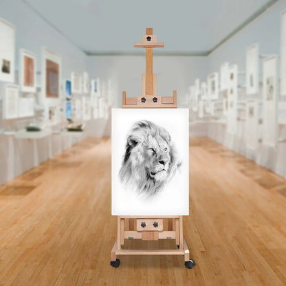 Sketch Easel Flat Standing Dual-Purpose