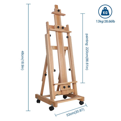 Sketch Easel Flat Standing Dual-Purpose