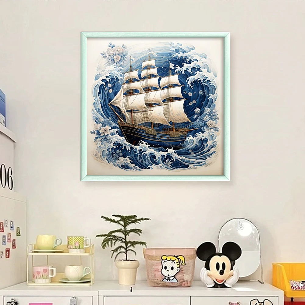 Counted Landscape Cross Stitch 40x40cm