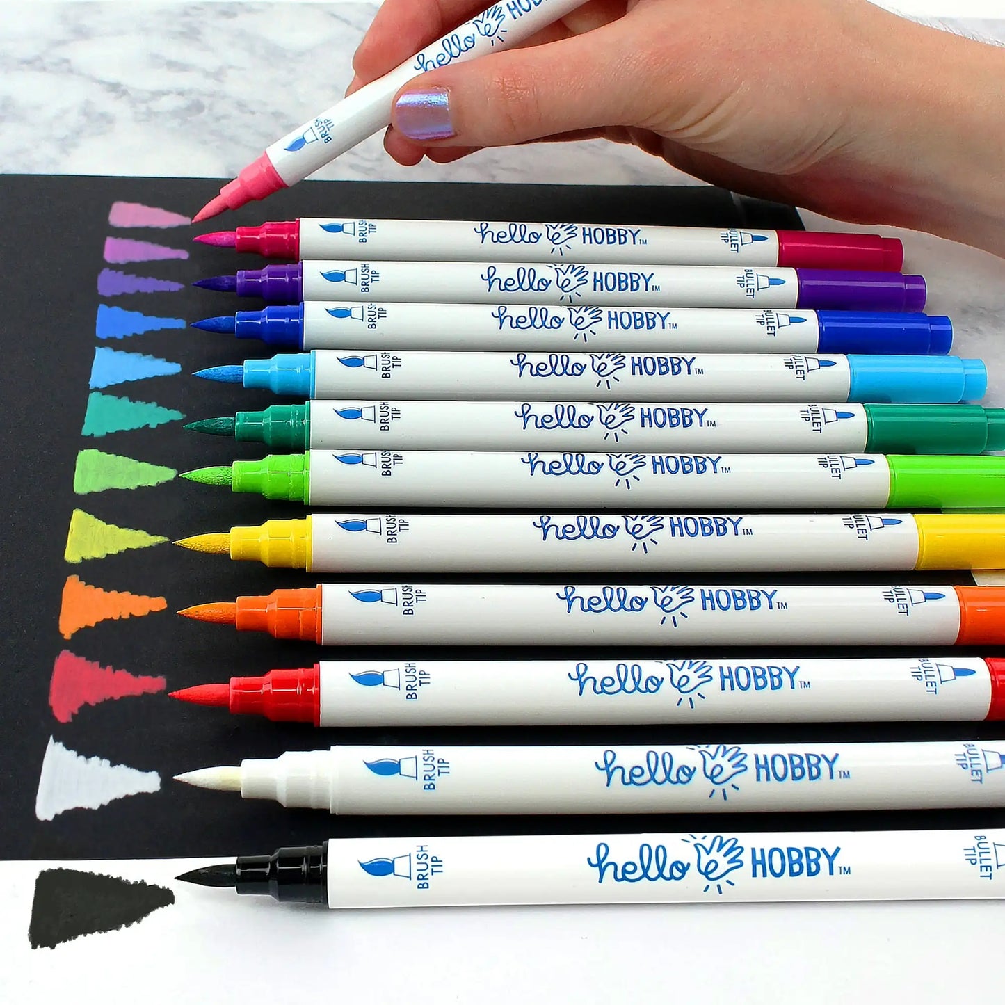 Detail Acrylic Paint Markers, 12 Count