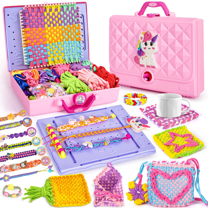 400PCS Weaving Making Kit for Girls
