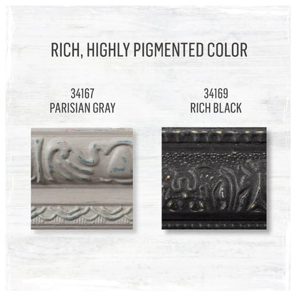 8oz Gray Black Kit with 4 pc Ultra Matte Acrylic Paints