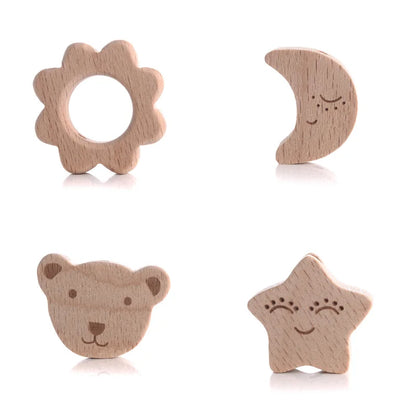 35Pcs Wooden Bead Set Holiday Gifts