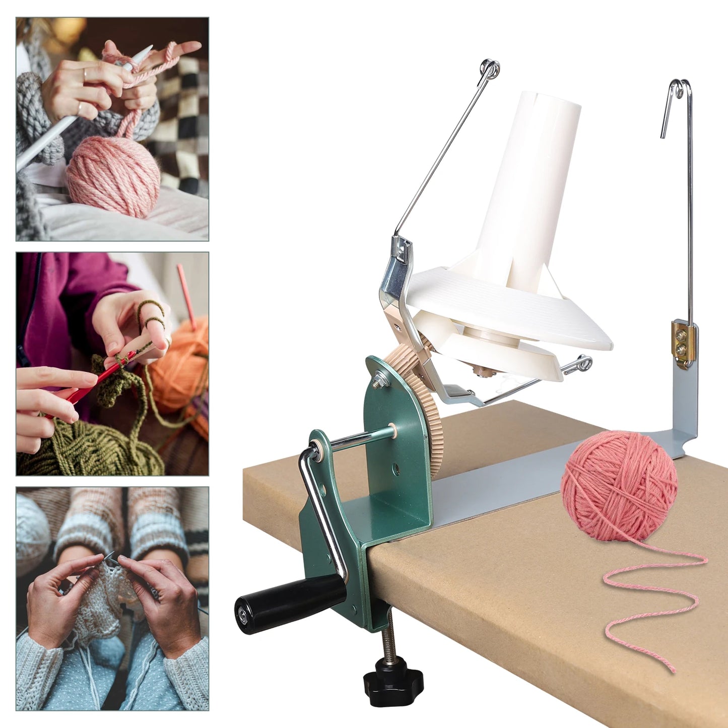 Hand Operated Yarn Ball Winder