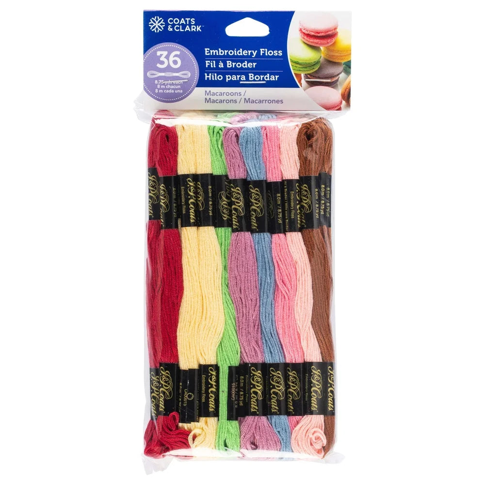 Multicolor Embroidery Floss Value Pack 36 Skeins