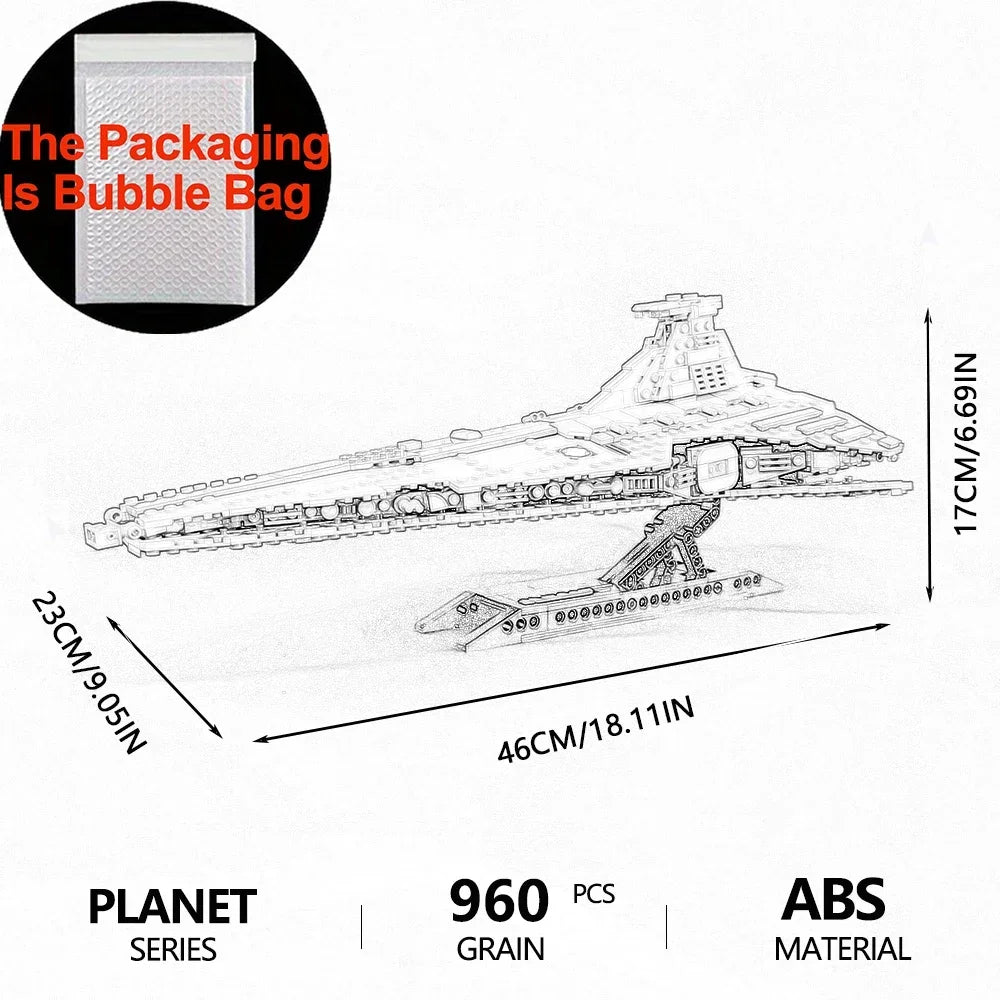 Planet War Interstellar Spaceship Gift For Kids